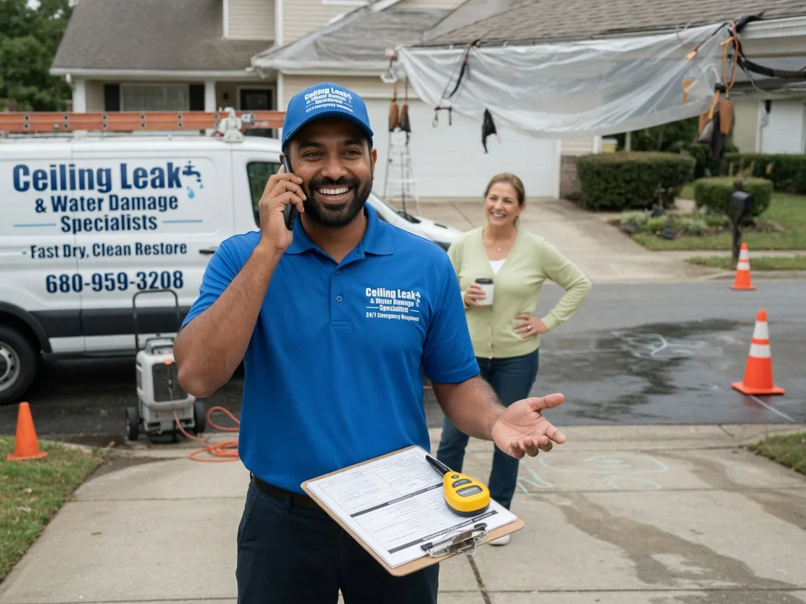 Ceiling Leak Cleanup Granville, WV FAQs